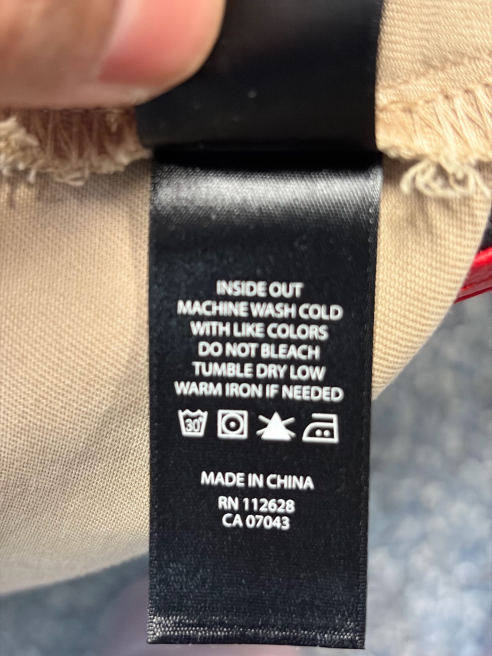 Max Jeans Light Beige Drawstring Robe Jacket - Picture 8 of 8